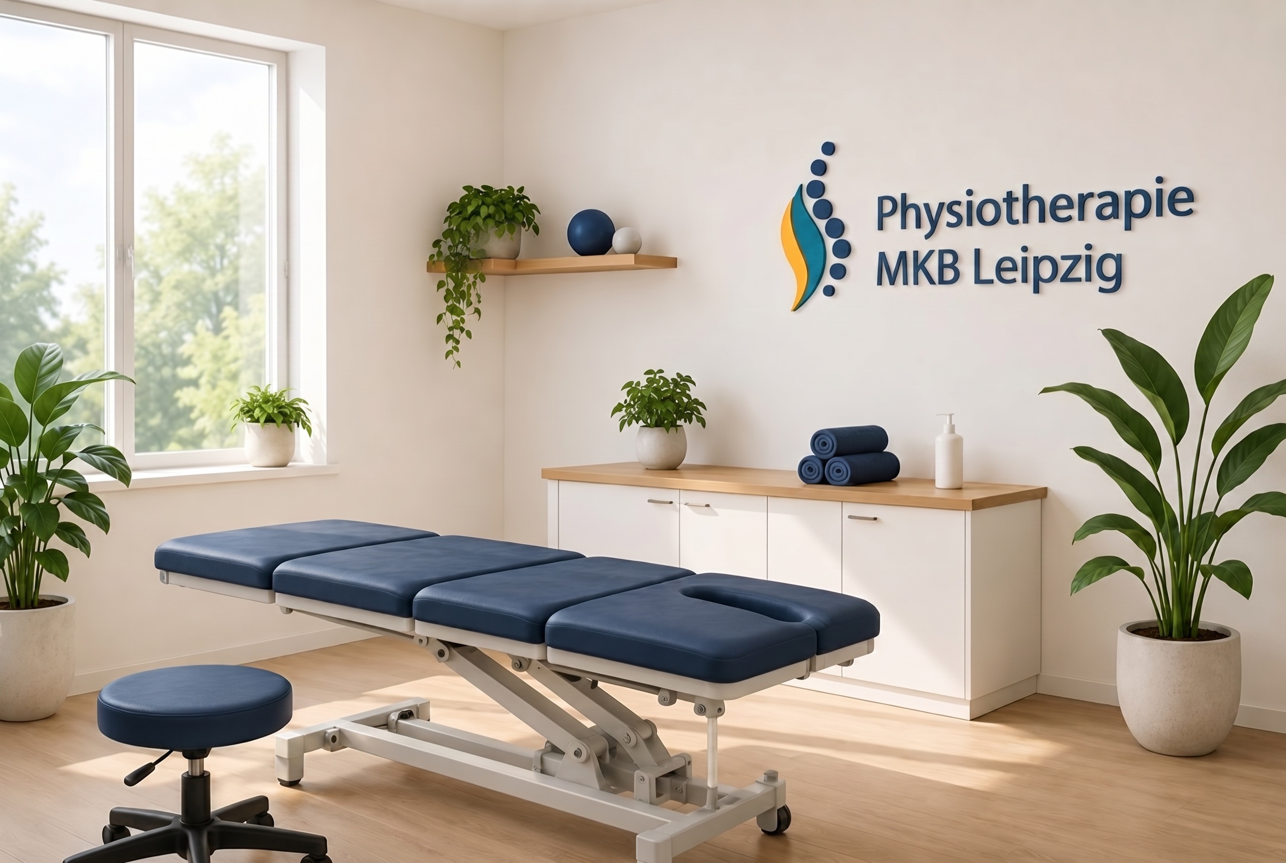 Heller, moderner Behandlungsraum der MKB Praxis Leipzig